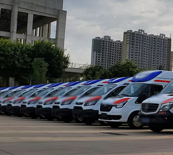 银川服务车队展示